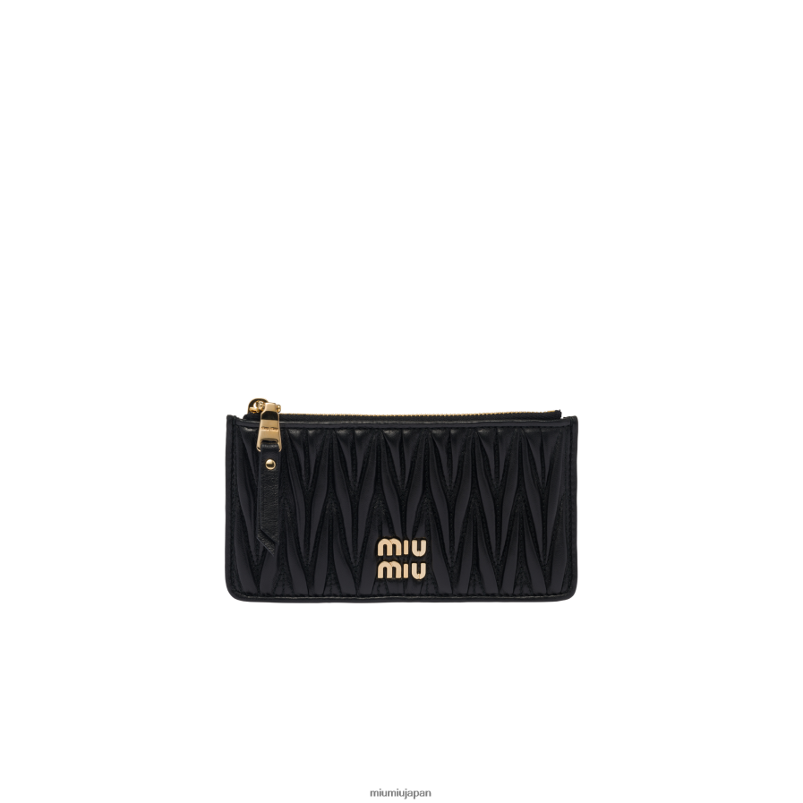 miumiu ブラック 長財布 エンベロープ型 miumiu ブラック 長財布 エンベロープ型