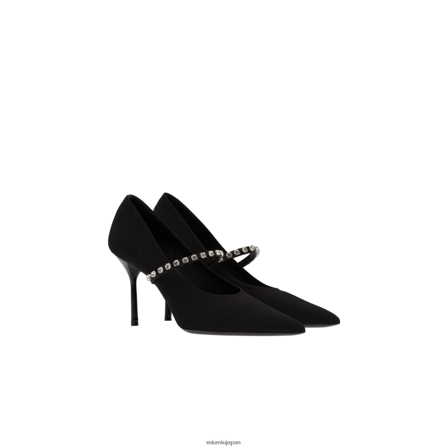 miumiu ベルベット プラットフォームパンプス Iconic Shoes For Women | Miu Miu