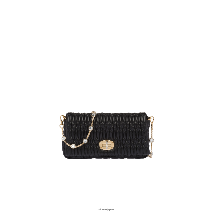 ショルダーバッグ Miu Miu 黒 コレクション D2466R105