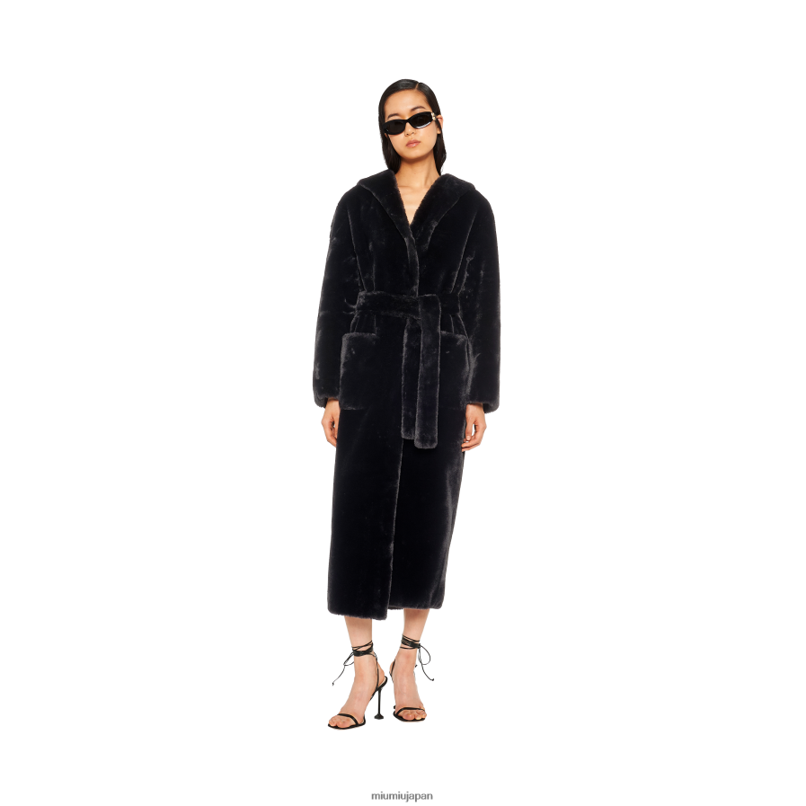 アスペンコート Miu Miu 黒 着用する準備ができて D2466R504