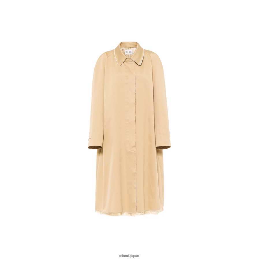 シングルチノコート Miu Miu コード 着用する準備ができて D2466R552